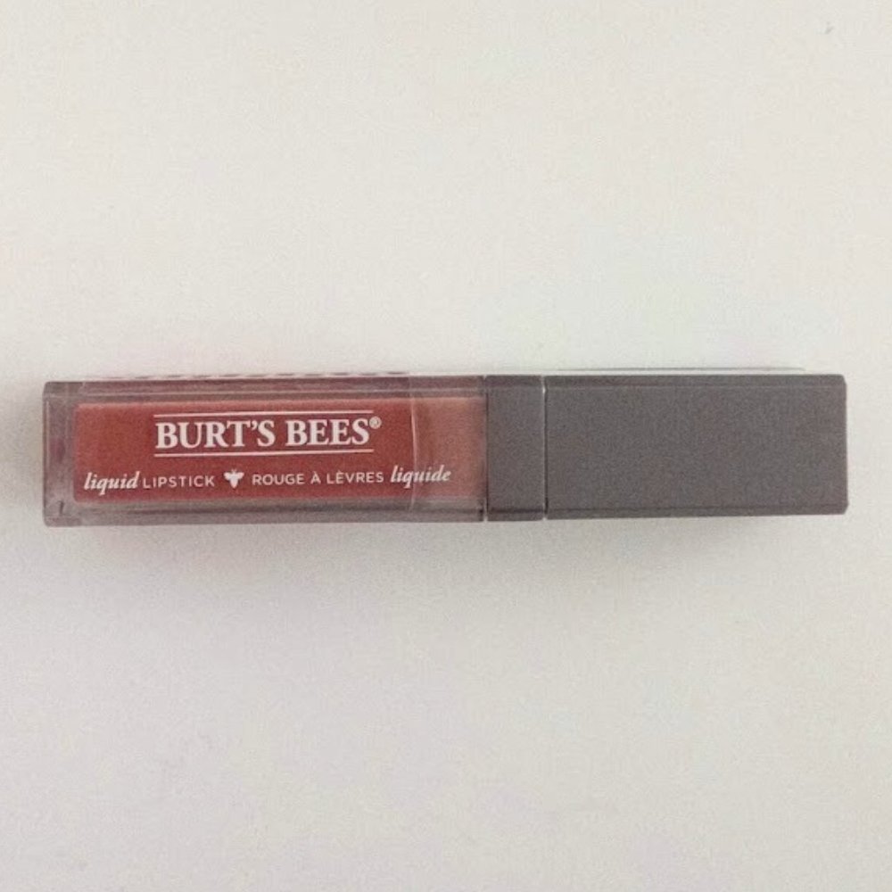 New Burt's Bees 100% Natural Liquid Lipstick 802 Niagara Nude Net Wt 5.95 g